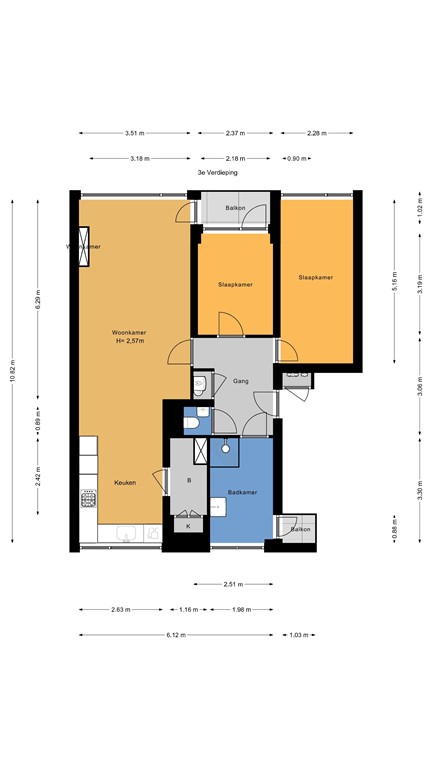 mediumsize floorplan